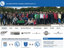 Tablet Screenshot of ochsenfurter-fv.de
